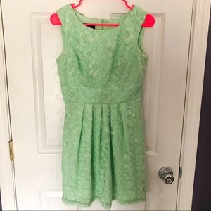 Mint green lace dress size 5